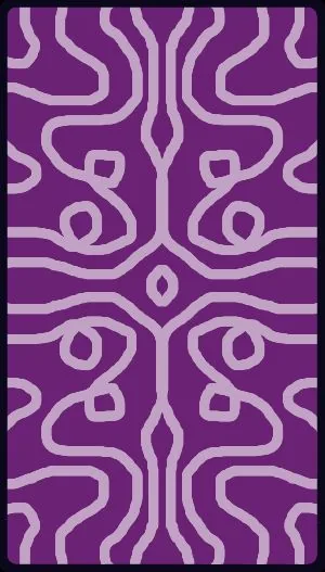 Tarot card back